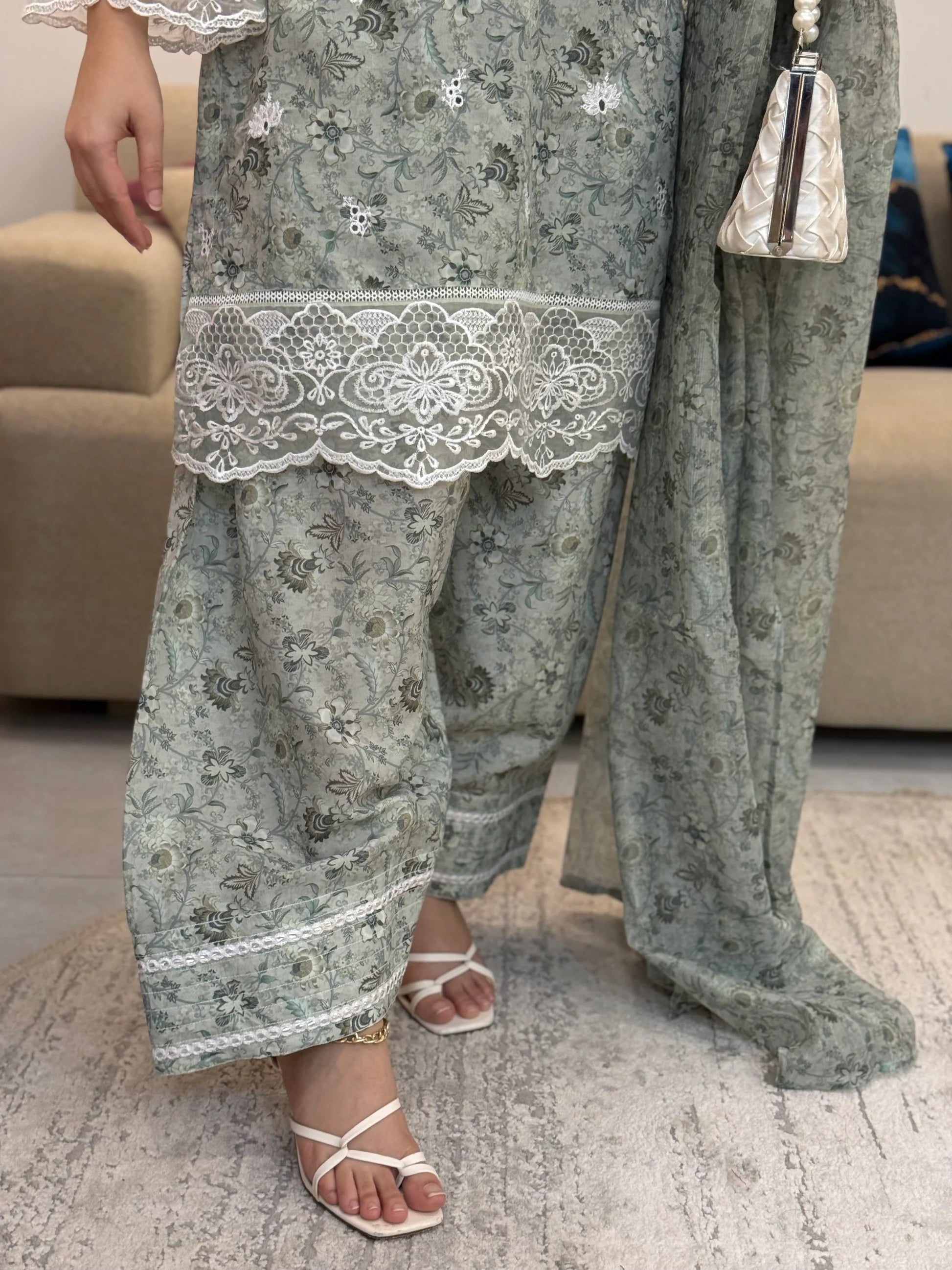 Your Fabric, Our Stitching | Premium Ladies Suit Tailoring (Shirt, Trouser & Dupatta)